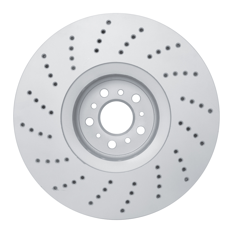 BMW X4 Brake Rotor (1) - Right Front - R1 Concepts - GeoSPEC Coated Rotor - Drilled - `20-`25